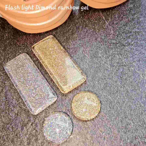 สีเจลทาเล็บ Flash Dimond Rainbow