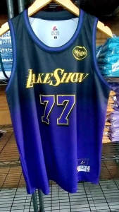 JERSEY BASKET LUKA DONCIC LAKERSLAKE SHOW #77