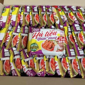 Thùng 30 gói Hủ tiếu Nam Vang/Sườn heo/Bò kho Cung Đình - 85gr/gói