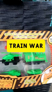 Mainan Kereta Jalur Kereta Api Track Trek Lintasan Rel Set Mainan Anak Kereta-keretaan Perang & konstruksi war train & construction train