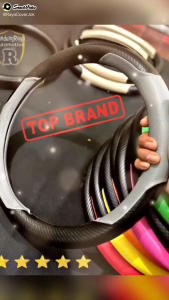 Sarung Stir Mobil Toyota Honda Daihatsu Nissan Suzuki Mitsubishi Model Simple Elgan 2023