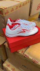 SPECS SEPATU FUTSAL LIGHTSPEED REBORN IN WHITE EMPEROR RED SPE1020194