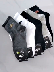 Vớ Nam Alo Cổ Lửng – Cotton Co Giãn Thoáng Khí – Hút Mồ Hôi – Đi Học Đi Làm Tập Gym