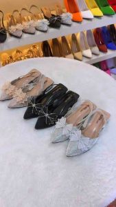 Sepatu Flat Shoes Dearva Lusica 04 Bahan Glitter Premium Tapi Bekakang