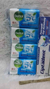 PAKETAN SABUN DETOL & PASTA GIGI GRATIS SIKAT GIGI