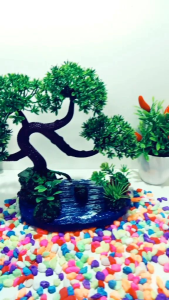 Aquarium Aquascape Bonsai Sintetis New Model Tinggi 20cm MURAH