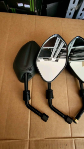 Spion Beat Standar Kaca Cembung & Kaca Datar Tangkai Tanggung 14CM