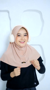 Daffi Hijab ABILA Jilbab Instan Jersey Aksen Bordir Premium Terbaru 2025
