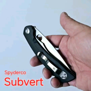 มีดพับ Spyderco Subvert C239 BS TAICHUNG