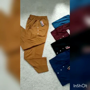 Celana Panjang Wanita Jumbo Ayu Ting2 Pinggang Karet Kolor Harian Skiny Kekinian