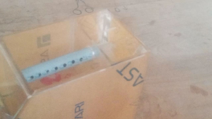 box filter aquarium akrilik model L Waterfall tengah