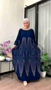 Kaftan Motif Berlian Rayon Tebal Jumbo Ld 180 cm