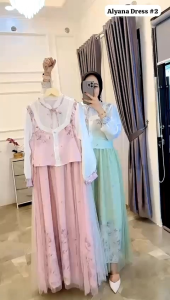 Alyana Dress 2 - Sonia Combi Tille Mix Tifany Ld 102 Pb 136 Busui
