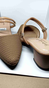 Sepatu Heels Wanita Bapau Selop Upper Cantik Hak 5cm