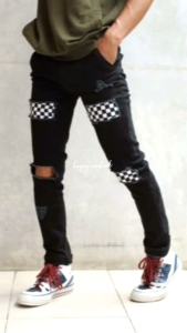 celana panjang pria dewasa - celana jeans - murah pol - crack