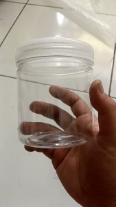 (Isi 10 Buah) Toples Tabung 600ml Grosir Murah / Toples Silinder 600ml