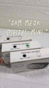 Table Clock LED Jam Meja Digital Smart Alarm