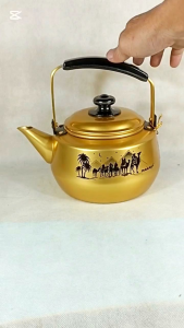 Teko Warna Kuningan Anti Luntur Teko Kuning Arabian Maspion Logam Jawa