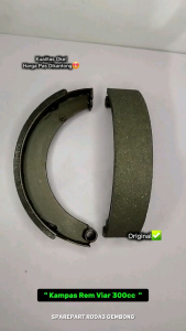 kampas rem belakang 300cc (27e) Sparepart Roda Tiga