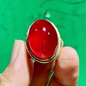 CINCIN BATU RED BARON JUMBO ASLI SUPER MEWAH MINIMALIS TOP QUALITY