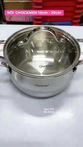 NỒI INOX CHOCKMEN 16cm /20cm . NỒI INOX 304 1L5 và 3L
