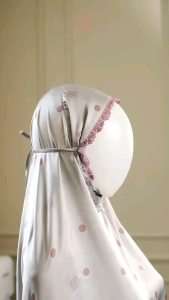 eid seriea!! Mukena silk polka maiaara premium