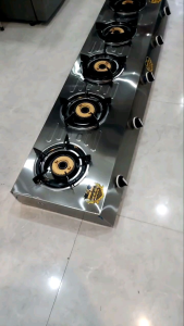 Bếp gas 5 lò dài khè bán công nghiệp cao cấp chuyên bò né mỳ hay hải sản