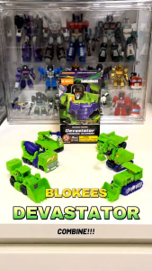 Blokees Transformers Devastator Combining Accessory Defender Version Figure