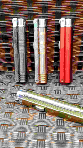 LOCAL SELLER Vintage Slim Blue Flame Lockable Single Jet Lighter