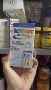 Dầu Nóng Dạng Lăn ICY HOT - Original No Mess Pain Relief 73ml date 2027