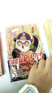 Tusuk Sate Bambu Panjang 20cm Kualitas Import l Tusuk Sate Ayam Buket Serba Guna Sekali Pakai