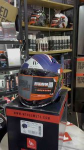 MT HELMET SIDEWAY J0 MATT BLUE