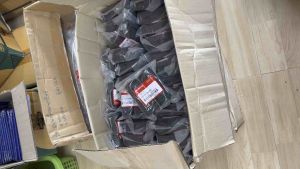 (แท้ศูนย์ 100%) ยางพักเท้าหน้า 1คู่ สำหรับ WAVE110iWAVE125iCZIDREAM SUPER CUBเวฟ125i วาฬดรีมซุปเปอร์คัพ [ยางแท้ 100% ไม่ใช่ PVC] ไม่ลื่น ใช้งานได้ยาวนาน