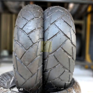 Ban ZENEOS ZN33 Turino 80/90-14 Ring 14 Tubeless Ban Touring Harian Adventure dan Custom Jenis Scooter Matic Moped Untuk Motor Beat Scoopy Vario Genio Mio Fino Soul GT Xride Gear Aerox Nex Skydrive Address Lets Crossover Brusky dll