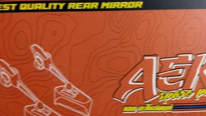 AEK SPARE PARTS PRISMATIC CNC SIDE MIRROR FOR ALL MOTORCYCLE