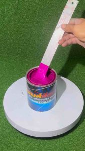 สีพ่นรถยนต์ สีชมพูอมม่วง