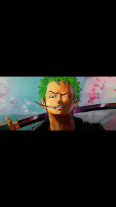 Tranh led điểm lightbox tráng gương treo tường để bàn khổ 20x30cm in theo yêu cầu nhân vật anime manga game one piece zoro