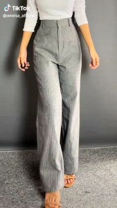 Celana Wanita Stripe Bangkok & Anti Kusut