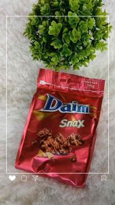 Daim snax 145 g. ช๊อคโกแลตครันชี่ ช๊อคโกแลตเคลือบคาราเมล BBF 29/07/26