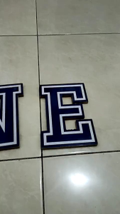 Hiasan dinding Poster dinding Hurufalphabetsatuan dekorasi