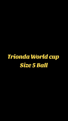 TRIONDA 2026 World Cup Soccer Ball Size 5 SOCCER BALL