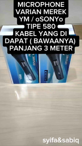 Mikrofon Kabel YM / oSONYo TIPE N580