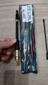 antena ht jarak jauh dobel coil AL800 female dualband kualitas premium cocok buat baofeng uv5r uv9r uv82 berlin v6r comteck uv5r merodith uv5r walkie talkie