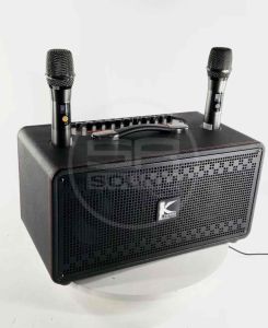 (ใช้โค้ดลดอีก10%) K.POWER F26 ลำโพงบลูธูท 6.5 นิ้ว ลำโพงพร้อม ไมโครโฟน 2 ตัว ลำโพงพกพา ลำโพงคาราโอเกะ K POWER F 26