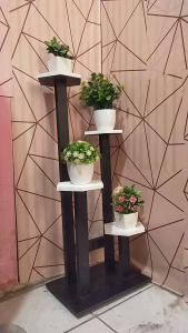 rak lantai 4 tiang 4 tatakan tipe jamur tatakan hexagonal