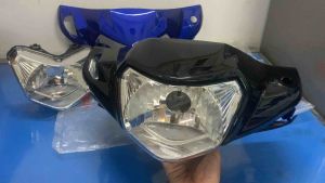 Ốp đầu tay lái trước axelo 125 suzuki chính hãng