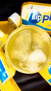 Sip Plus Honey Yuzu Flavor Zero Sugar Electrolyte Drink 4pcs x 500mL