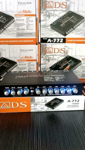 New Pre Amp Parametrik ADS A 772 Equalizer Audio