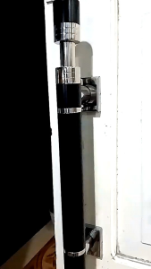 2 pcs Handle pintu rumah set Kunci model barbel | gagang pintu rumah minimalis