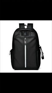 Promo - Backpack Tas Ransel Polos Hitam/ Ransel Trendi Kuliah sekolah Termurah Bayar Ditempat